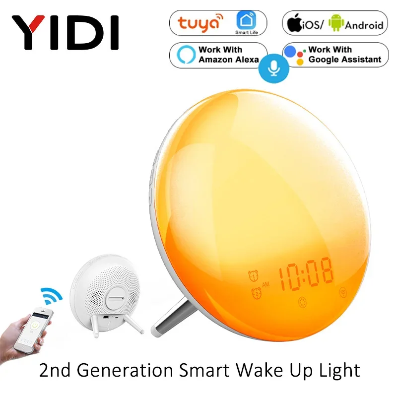 White Noise Machine Sleep - WiFi Tuya Smart Life Wake Up