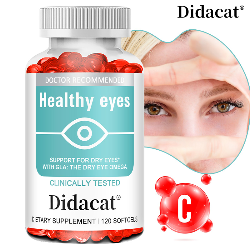 Health Wellness Vitamins - แคปซูลน้ำมันแบล็คเคอร์แรนท์, อีพีเอ ดีเอชเอ และวิตามินซี, ช่วยบำรุงสุขภาพดวงตา, สุขภาพผิวและเส้นผม,