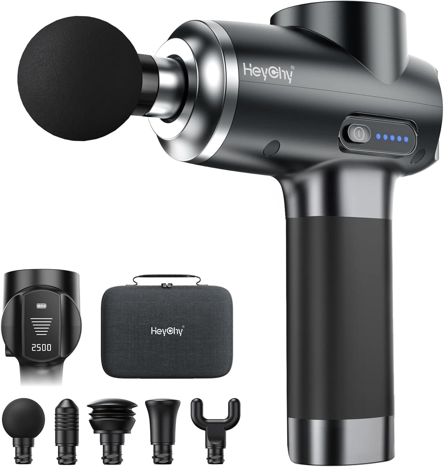 Massage Gun Deep Tissue - ปืนนวดกระแทกเนื้อเยื่อส่วนลึก 12 มม. เงียบ ใช้ได้ที่บ้าน ยิม