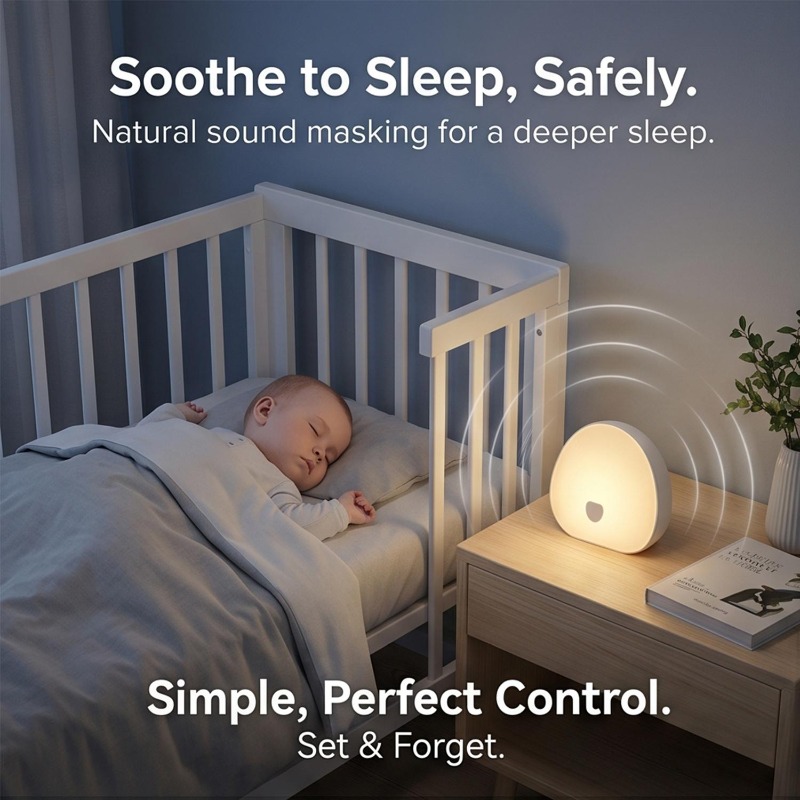 เครื่องเสียงช่วยการนอนหลับ RGB - White Noise Machine Sleep บทวิจารณ์และราคา