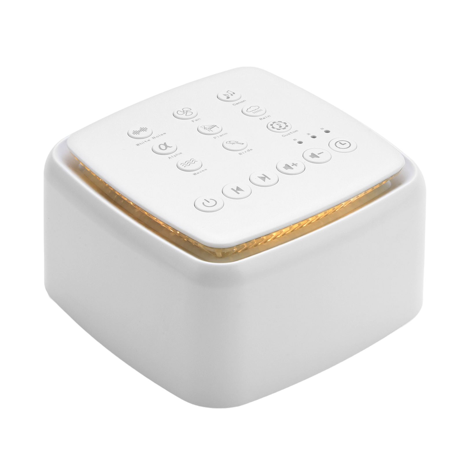เครื่องเสียงสีขาวแบบชาร์จไฟได้ - White Noise Machine Sleep บทวิจารณ์และราคา