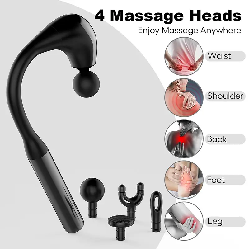เครื่องนวดกระแทกไร้สายคุณภาพสู - Massage Gun Deep Tissue บทวิจารณ์และราคา