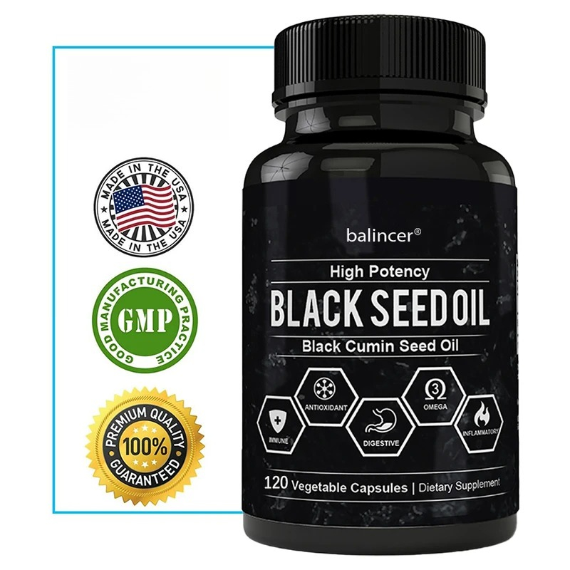 น้ำมันเมล็ดยี่หร่าสีดำ-รองรับร - Health Wellness Vitamins บทวิจารณ์และราคา