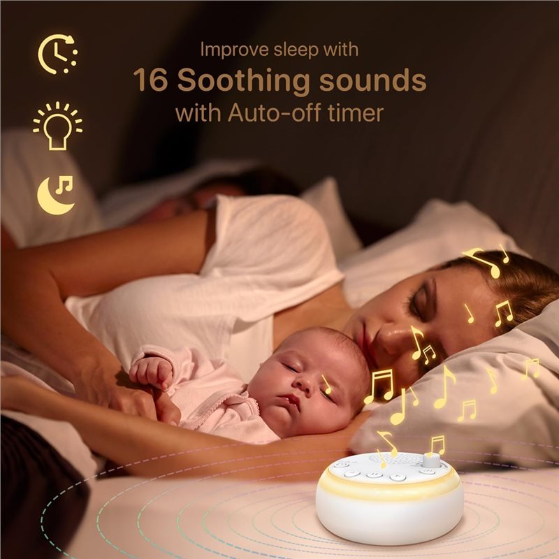 เครื่องช่วยการนอนหลับ CYGJ สำห - White Noise Machine Sleep บทวิจารณ์และราคา