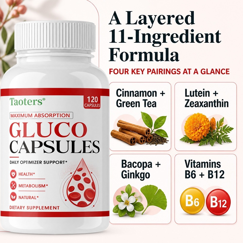 กลูโค แคปซูล – เพิ่มประสิทธิภา - Health Wellness Vitamins บทวิจารณ์และราคา