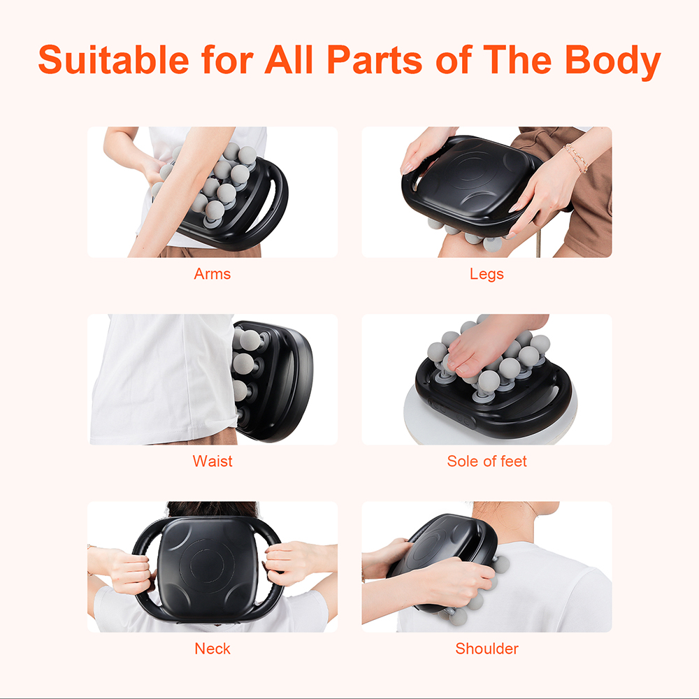16 หัว Fascia ปืนการสั่นสะเทือ - Massage Gun Deep Tissue บทวิจารณ์และราคา