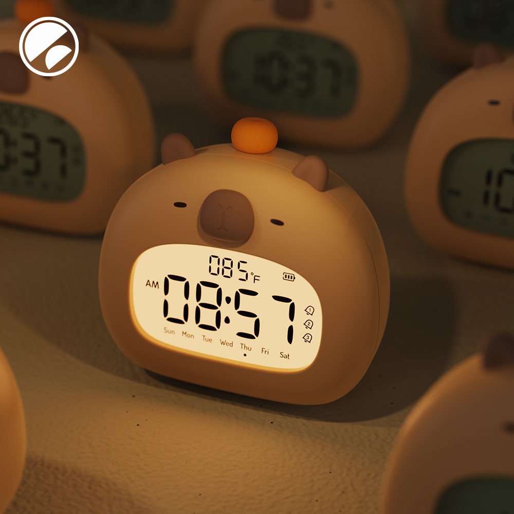 ข้างเตียง LED นาฬิกาเด็กนาฬิกา - White Noise Machine Sleep บทวิจารณ์และราคา