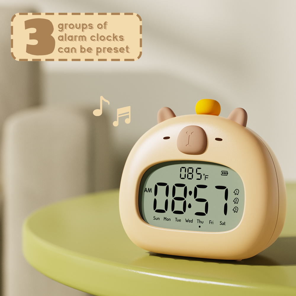 ข้างเตียง LED นาฬิกาเด็กนาฬิกา - White Noise Machine Sleep บทวิจารณ์และราคา