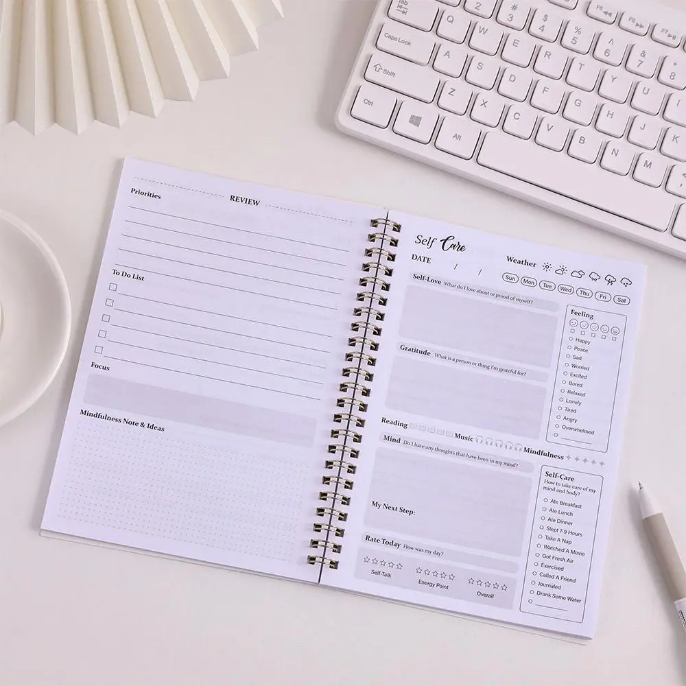 สมุดบันทึกการดูแลตัวเองประจำวั - Health Wellness Planner บทวิจารณ์และราคา